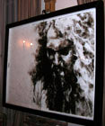 Alex smoke on glass